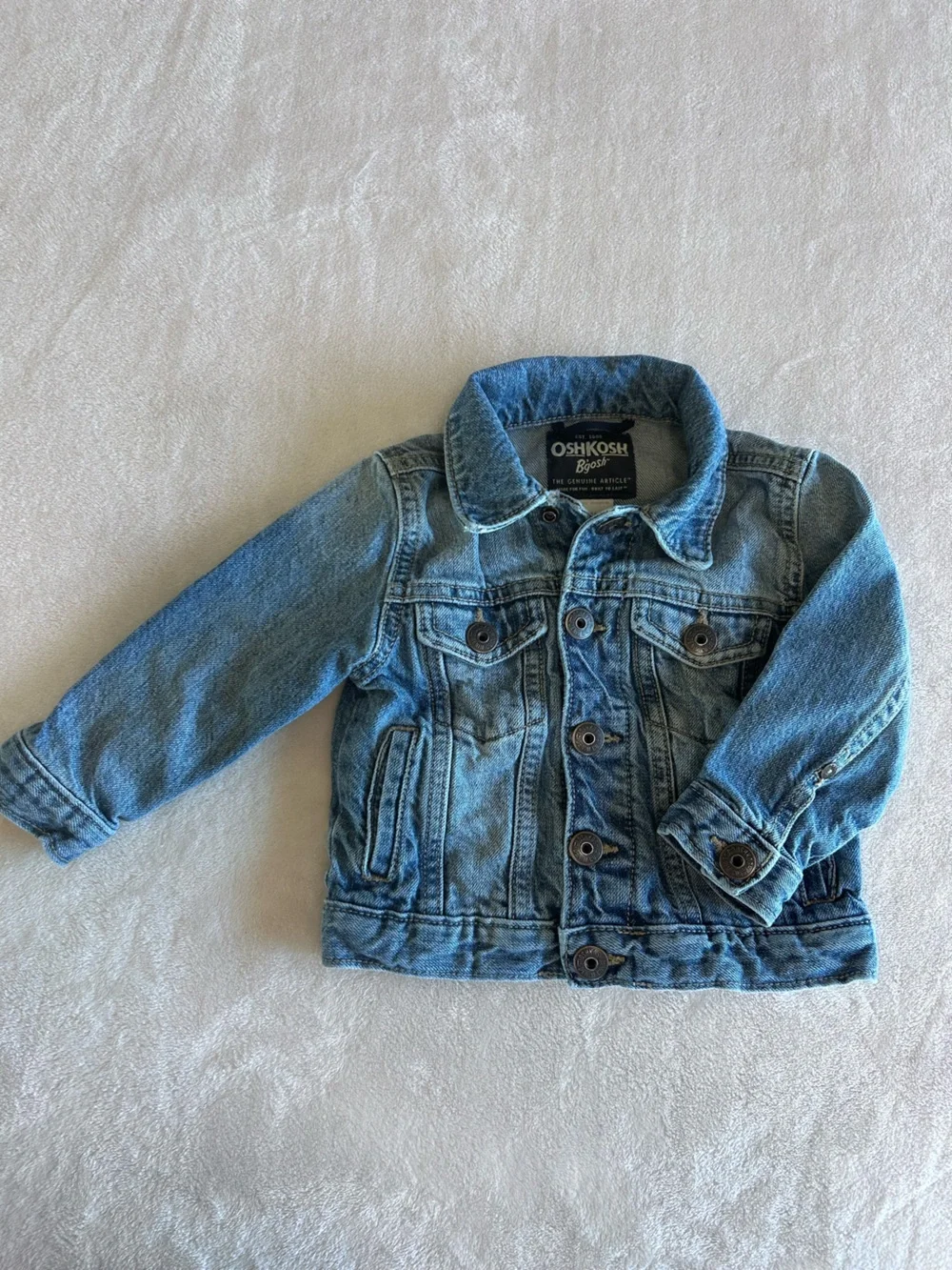 OshKosh B'gosh Medium Wash Blue Denim Jacket for Babies